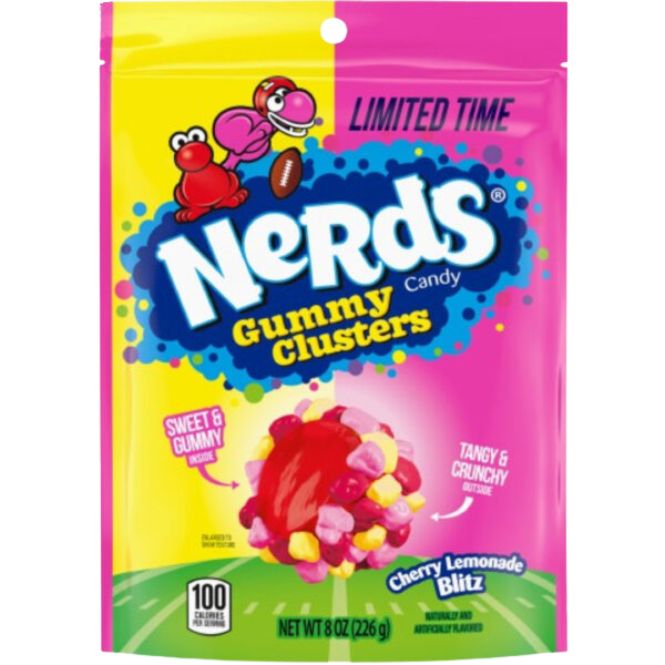 Nerds gummy clusters - Cherise & Limonade (226g)