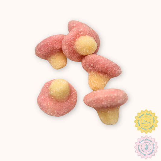 Mini champignons sucrés