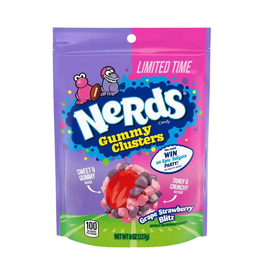 Nerds Édition spécial Football Raisin & fraise