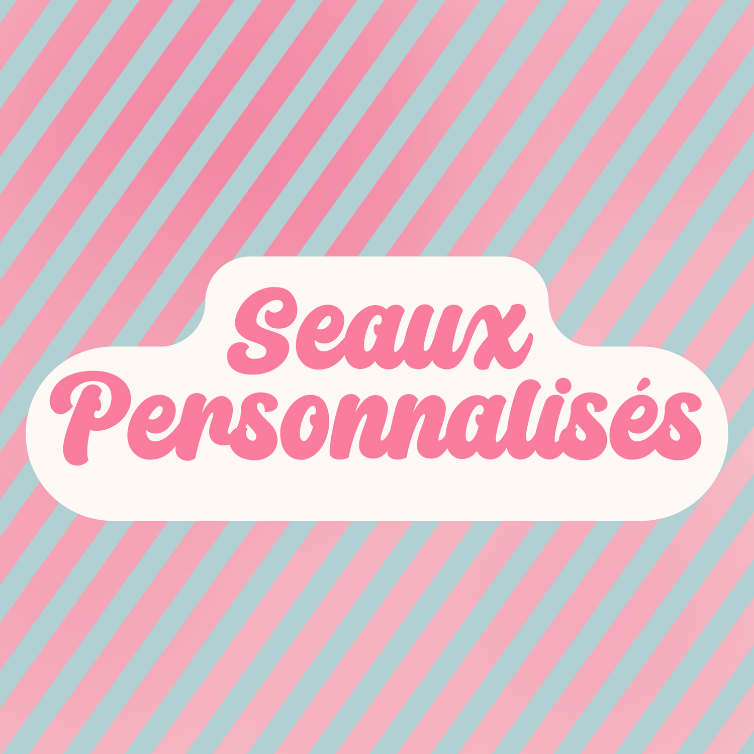 Seaux de bonbons personnalisés