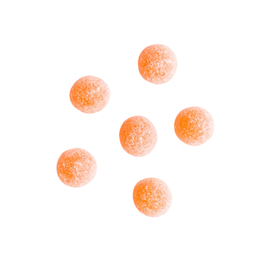Mini pêches sour