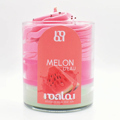 Bougie gourmande - Melon d'eau