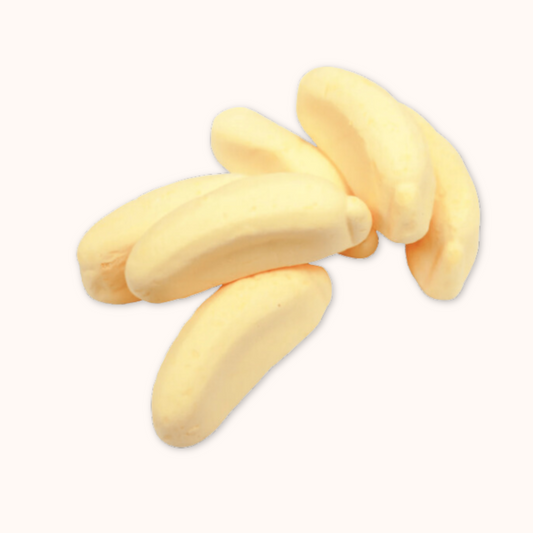 Bananes en guimauve
