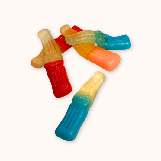 Bouteilles colorées