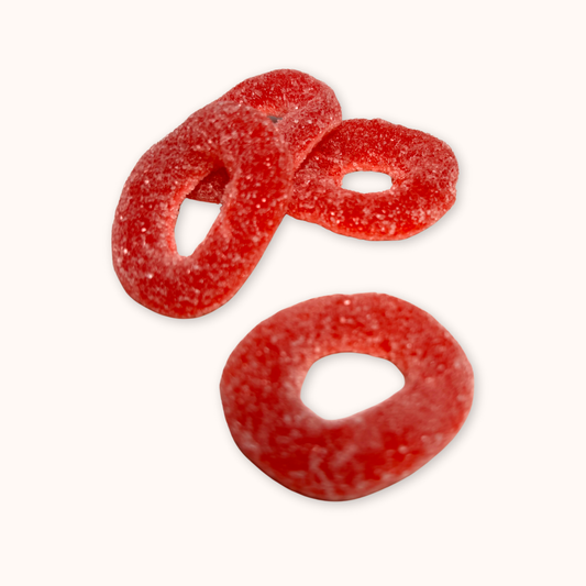 Anneaux cerise