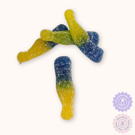 Bouteilles limonade acidulées