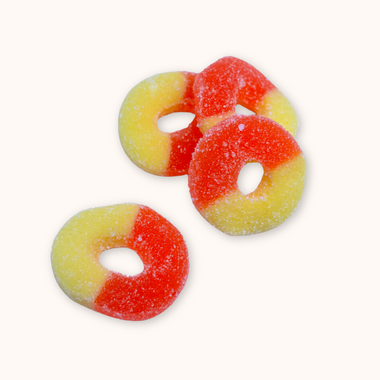 Anneaux banane & fraise