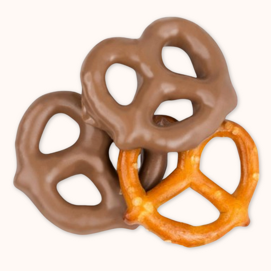 Chocolat au lait & pretzel