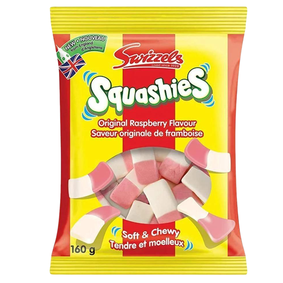 Squashies saveur originale de framboise
