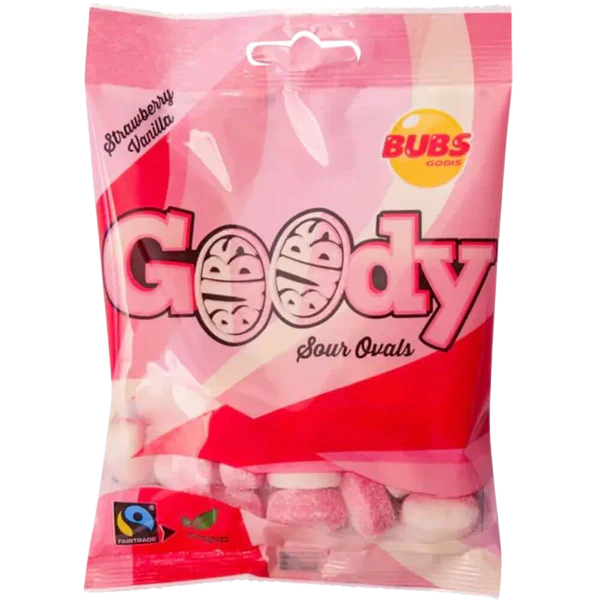 Bubs mini Fraise & Vanille acidulé