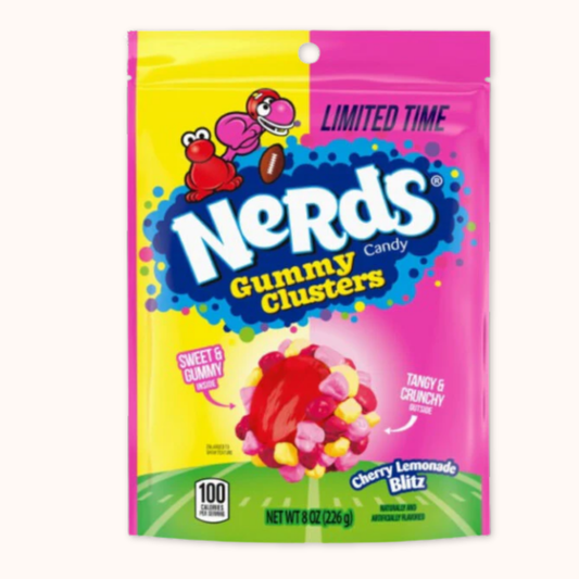 Nerds gummy clusters - Cherise & Limonade (226g)