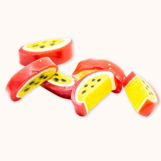 Tranches fruit de la passion